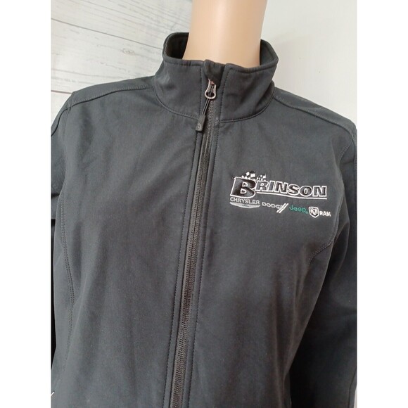 Brimson Chrysler Ram Jeep Dodge Fleece Lined Zip Up Jacket Size M - Picture 2 of 10